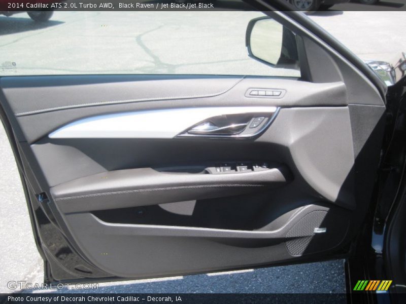 Black Raven / Jet Black/Jet Black 2014 Cadillac ATS 2.0L Turbo AWD