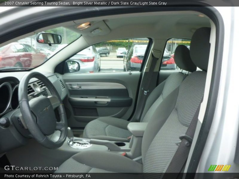  2007 Sebring Touring Sedan Dark Slate Gray/Light Slate Gray Interior