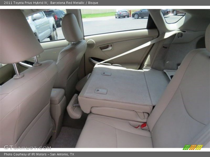 Barcelona Red Metallic / Bisque 2011 Toyota Prius Hybrid IV