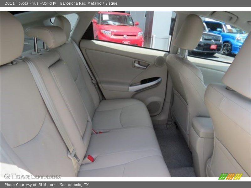 Barcelona Red Metallic / Bisque 2011 Toyota Prius Hybrid IV