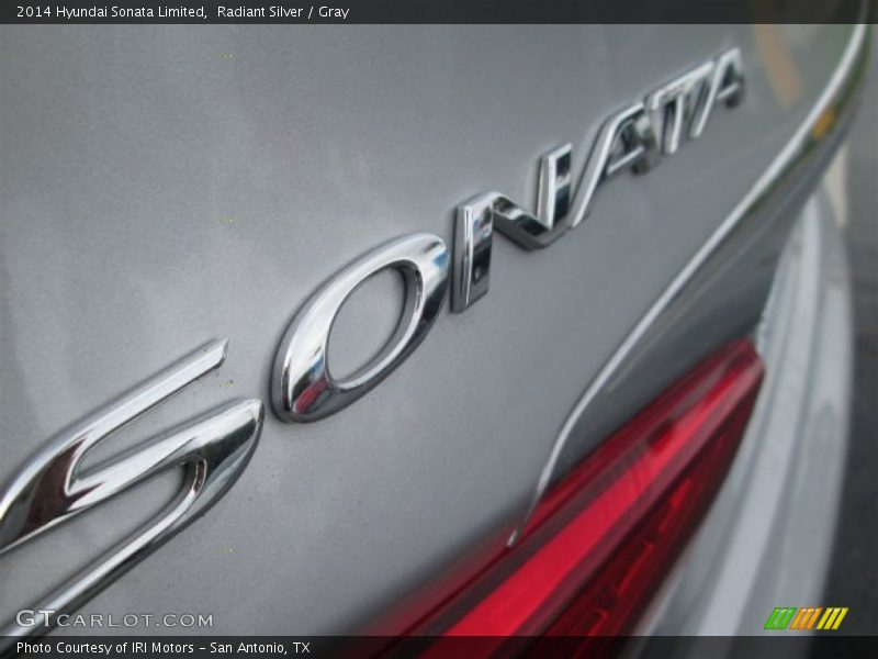 Radiant Silver / Gray 2014 Hyundai Sonata Limited