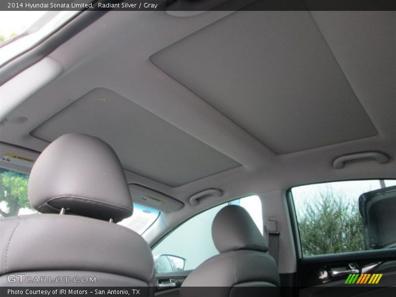 Radiant Silver / Gray 2014 Hyundai Sonata Limited