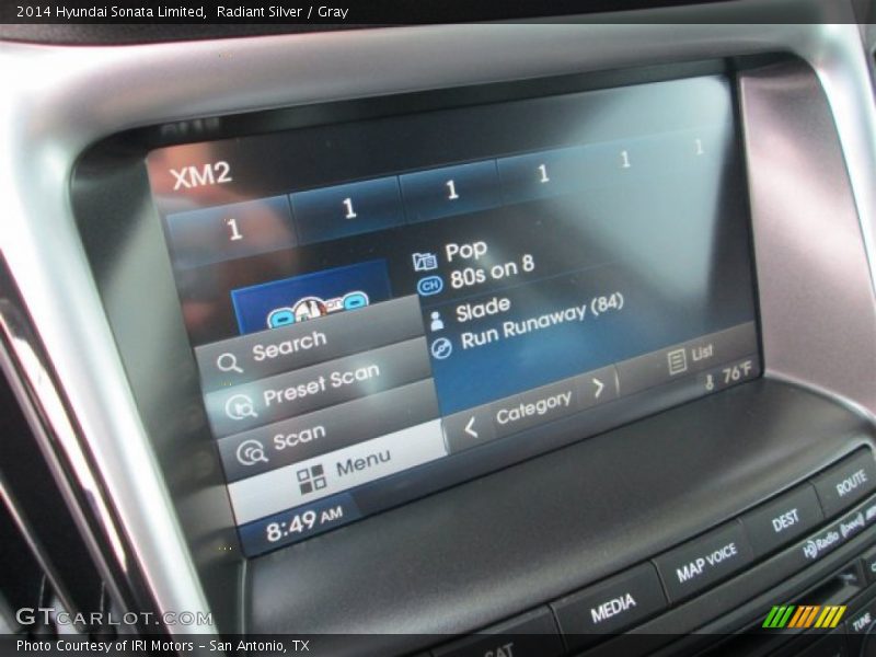 Radiant Silver / Gray 2014 Hyundai Sonata Limited