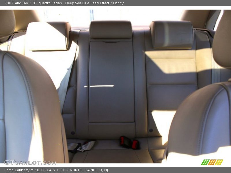 Deep Sea Blue Pearl Effect / Ebony 2007 Audi A4 2.0T quattro Sedan