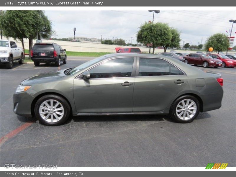  2012 Camry XLE V6 Cypress Green Pearl