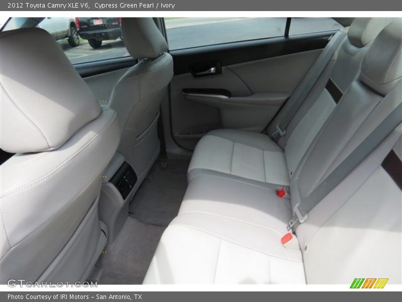 Cypress Green Pearl / Ivory 2012 Toyota Camry XLE V6