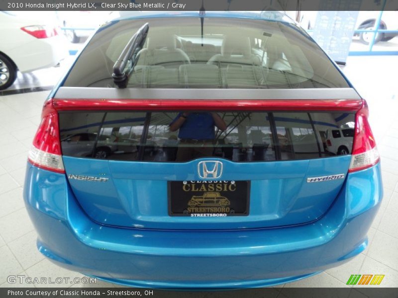 Clear Sky Blue Metallic / Gray 2010 Honda Insight Hybrid LX