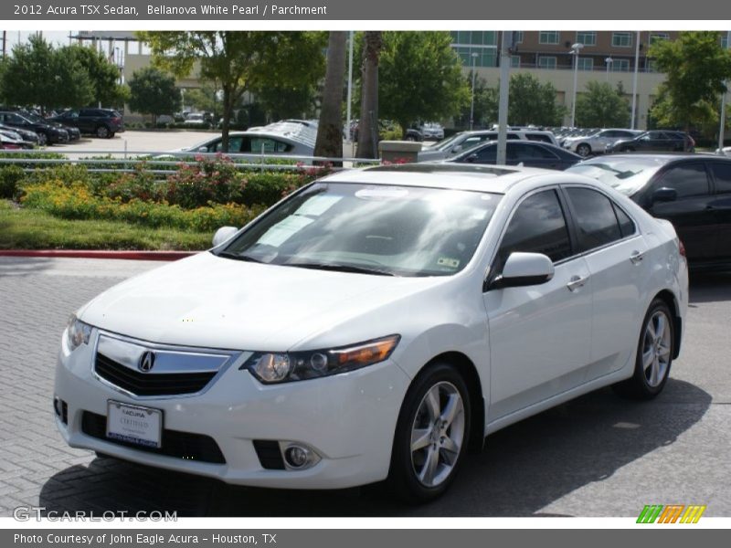 Bellanova White Pearl / Parchment 2012 Acura TSX Sedan