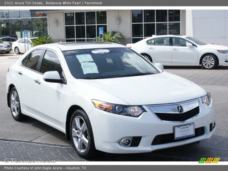 Bellanova White Pearl / Parchment 2012 Acura TSX Sedan