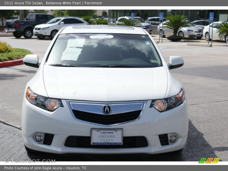 Bellanova White Pearl / Parchment 2012 Acura TSX Sedan