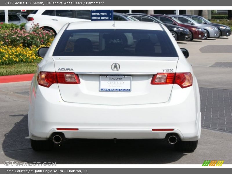 Bellanova White Pearl / Parchment 2012 Acura TSX Sedan