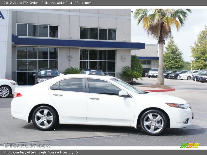 Bellanova White Pearl / Parchment 2012 Acura TSX Sedan
