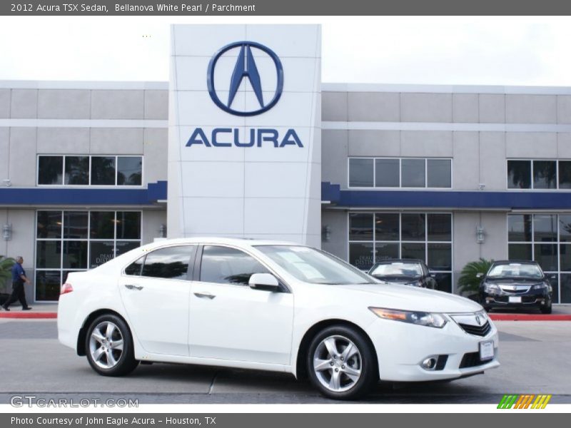 Bellanova White Pearl / Parchment 2012 Acura TSX Sedan