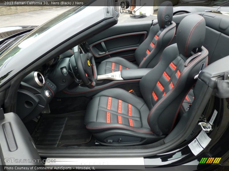 Front Seat of 2013 California 30