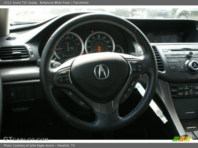 Bellanova White Pearl / Parchment 2012 Acura TSX Sedan