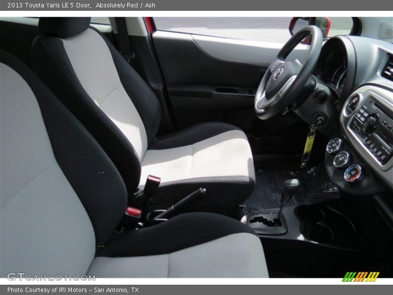 Absolutely Red / Ash 2013 Toyota Yaris LE 5 Door