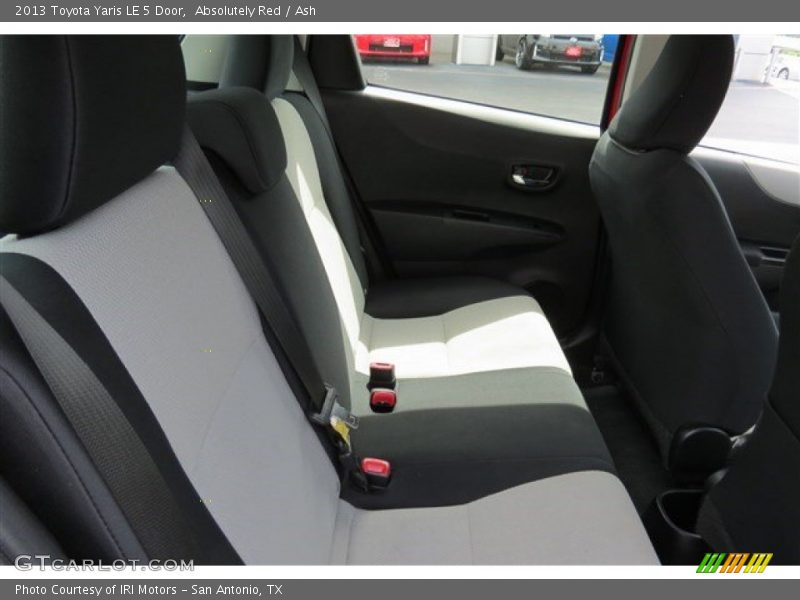 Absolutely Red / Ash 2013 Toyota Yaris LE 5 Door