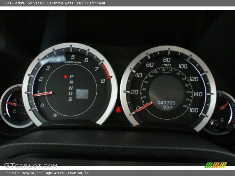 Bellanova White Pearl / Parchment 2012 Acura TSX Sedan