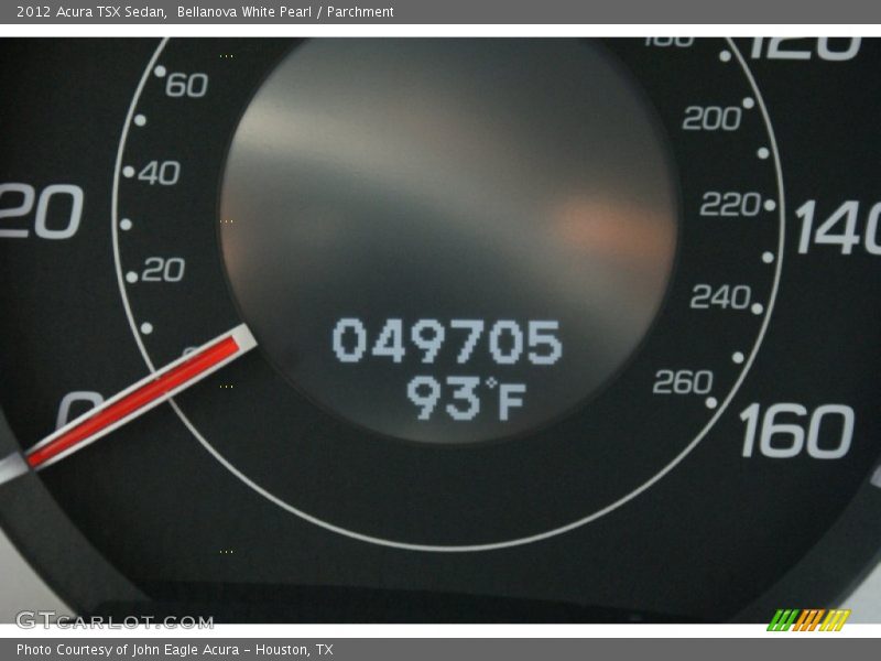 Bellanova White Pearl / Parchment 2012 Acura TSX Sedan