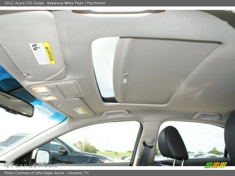 Bellanova White Pearl / Parchment 2012 Acura TSX Sedan