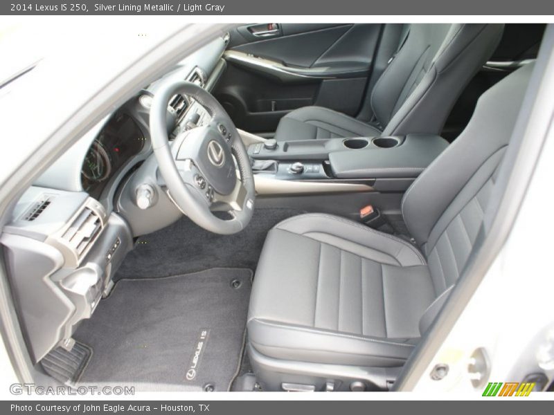 Front Seat of 2014 IS 250