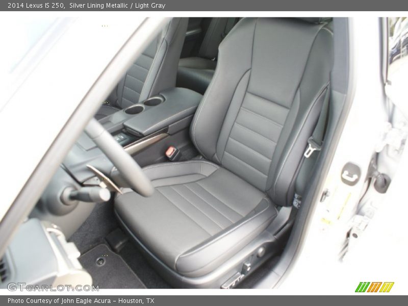 Front Seat of 2014 IS 250