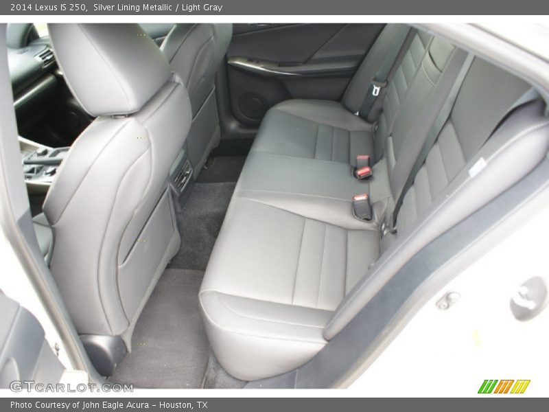Rear Seat of 2014 IS 250