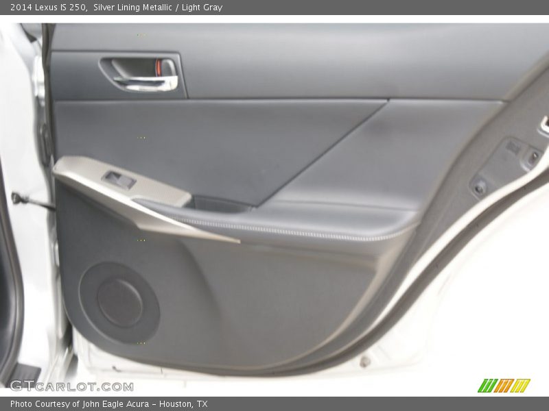 Silver Lining Metallic / Light Gray 2014 Lexus IS 250