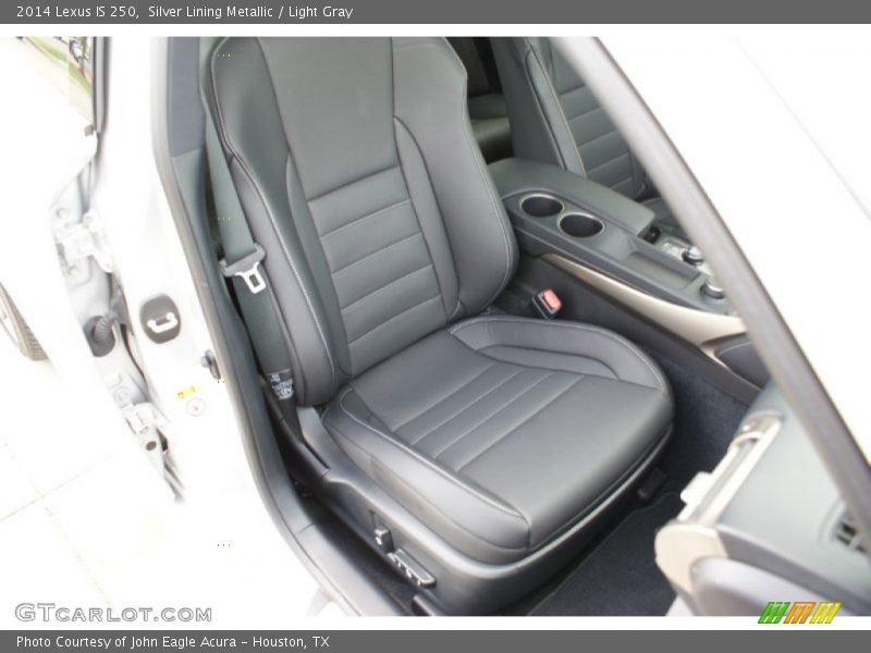 Silver Lining Metallic / Light Gray 2014 Lexus IS 250