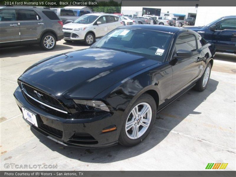 Black / Charcoal Black 2014 Ford Mustang V6 Coupe