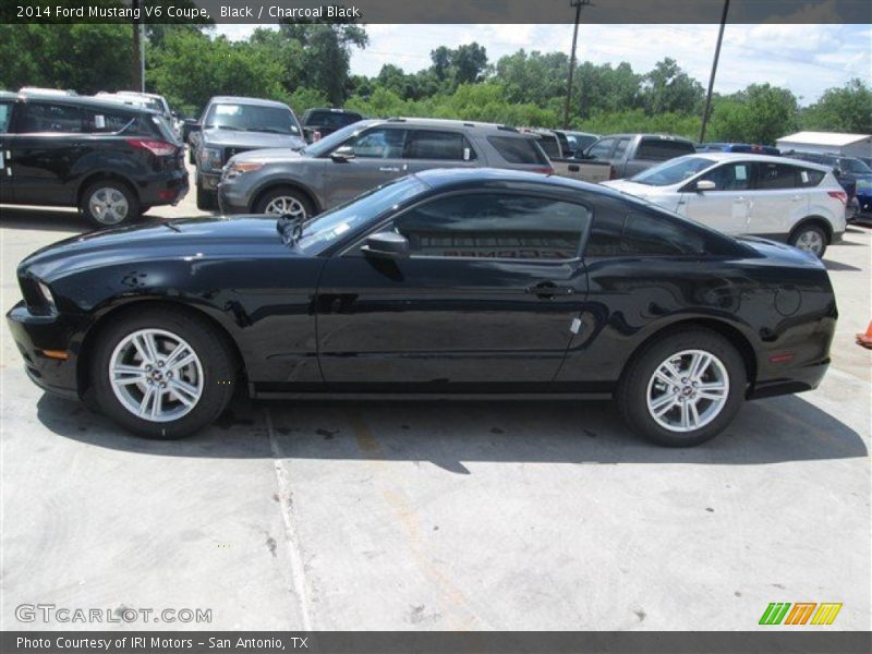 Black / Charcoal Black 2014 Ford Mustang V6 Coupe