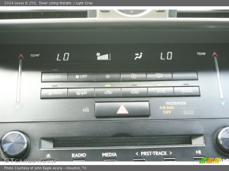 Silver Lining Metallic / Light Gray 2014 Lexus IS 250