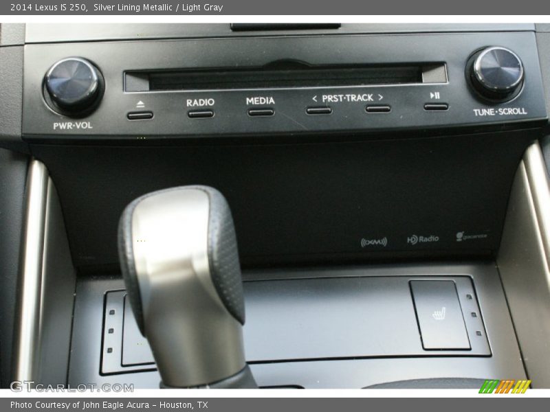 Silver Lining Metallic / Light Gray 2014 Lexus IS 250