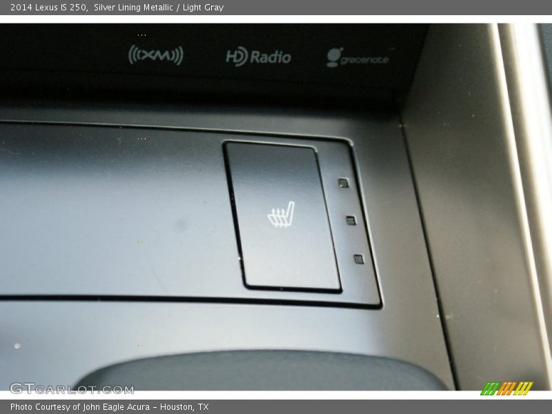 Silver Lining Metallic / Light Gray 2014 Lexus IS 250