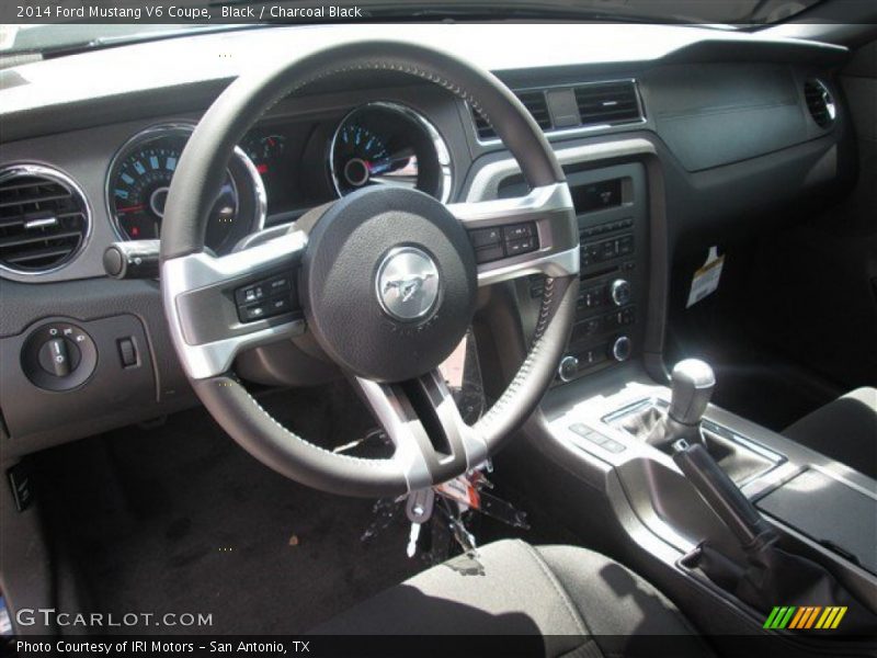 Black / Charcoal Black 2014 Ford Mustang V6 Coupe