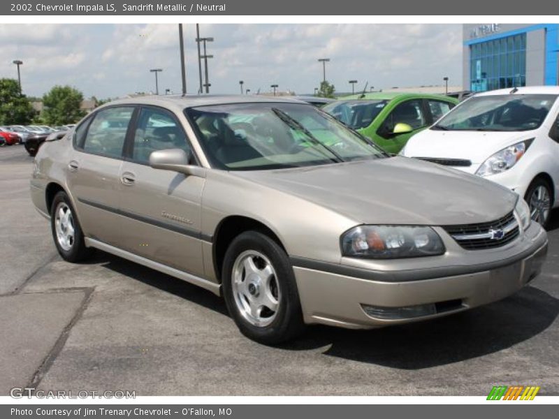 Sandrift Metallic / Neutral 2002 Chevrolet Impala LS