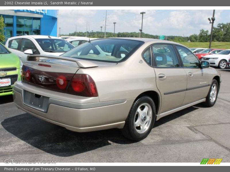 Sandrift Metallic / Neutral 2002 Chevrolet Impala LS