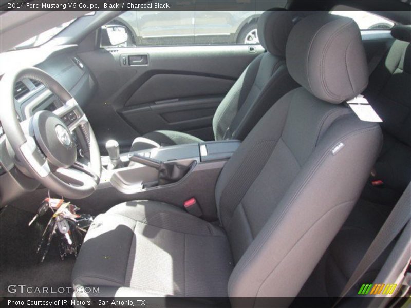Black / Charcoal Black 2014 Ford Mustang V6 Coupe