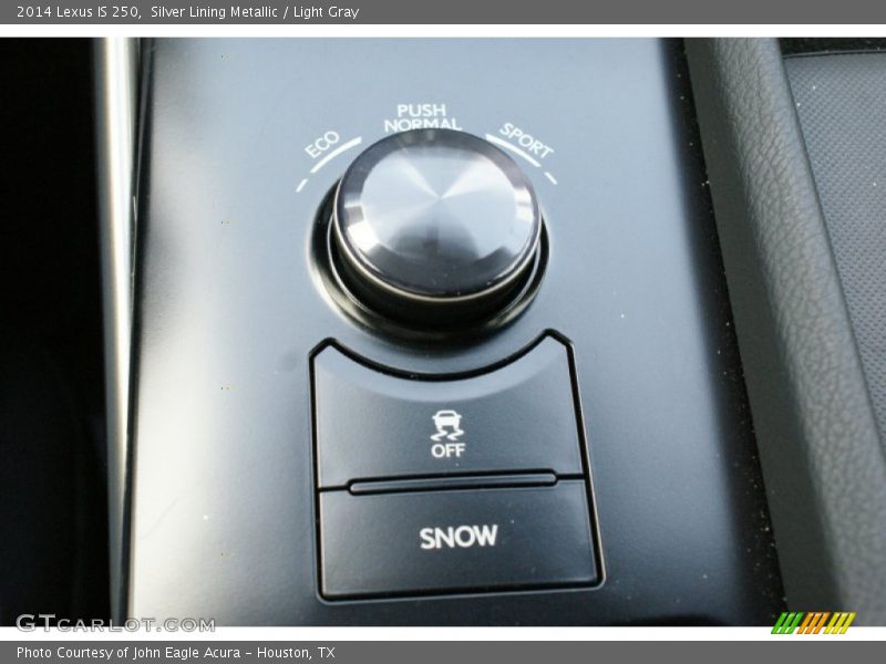Silver Lining Metallic / Light Gray 2014 Lexus IS 250
