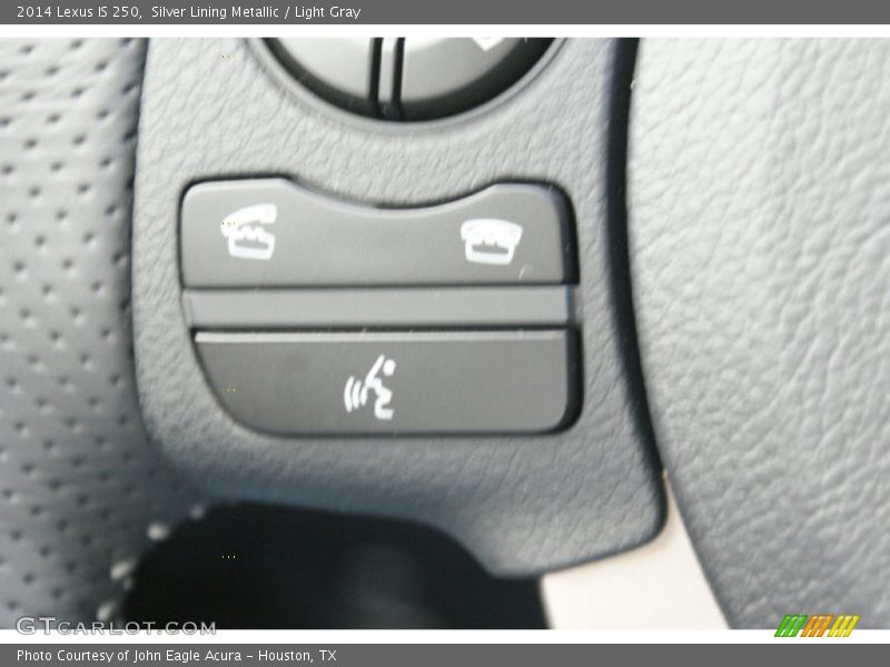 Silver Lining Metallic / Light Gray 2014 Lexus IS 250