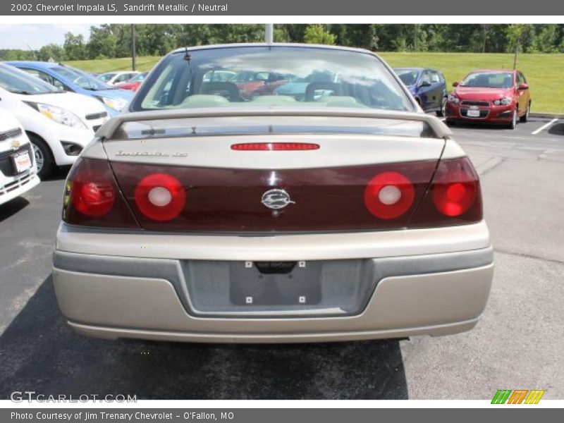 Sandrift Metallic / Neutral 2002 Chevrolet Impala LS