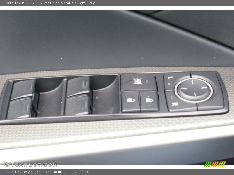 Silver Lining Metallic / Light Gray 2014 Lexus IS 250