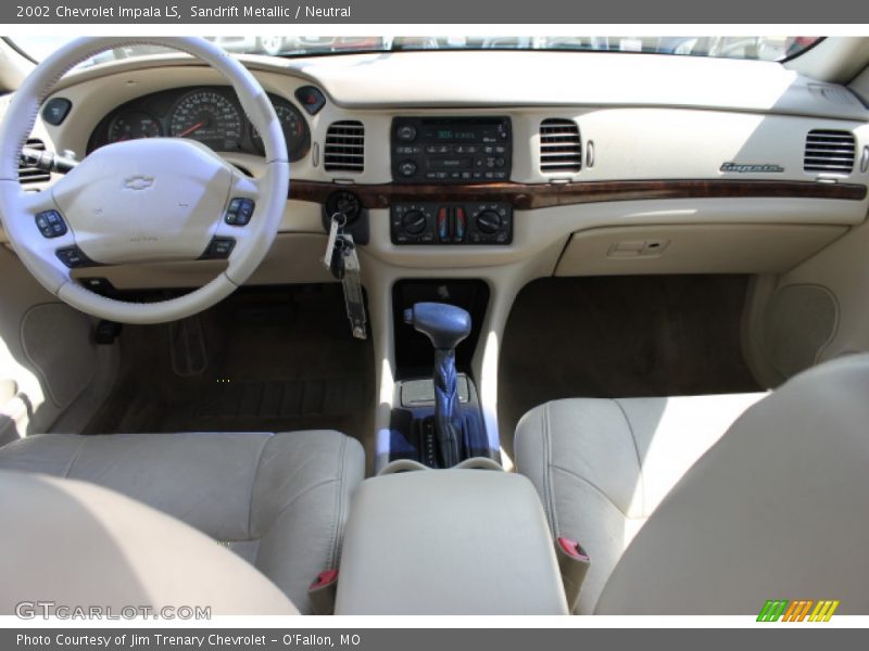Sandrift Metallic / Neutral 2002 Chevrolet Impala LS