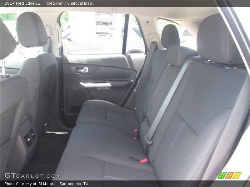 Ingot Silver / Charcoal Black 2014 Ford Edge SE