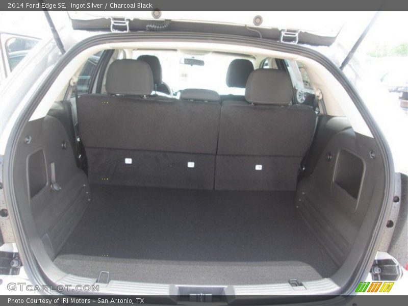 Ingot Silver / Charcoal Black 2014 Ford Edge SE