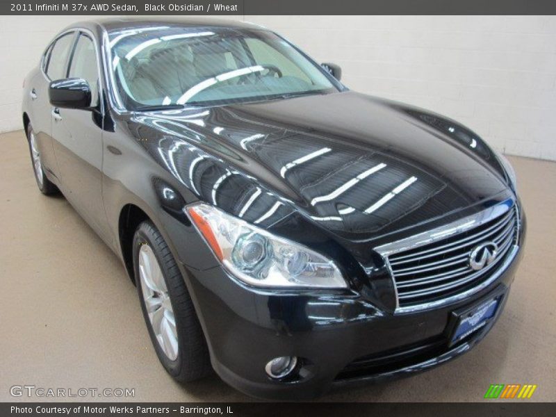 Black Obsidian / Wheat 2011 Infiniti M 37x AWD Sedan