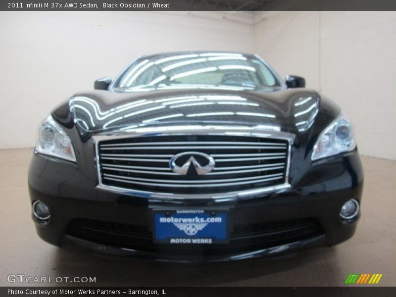 Black Obsidian / Wheat 2011 Infiniti M 37x AWD Sedan