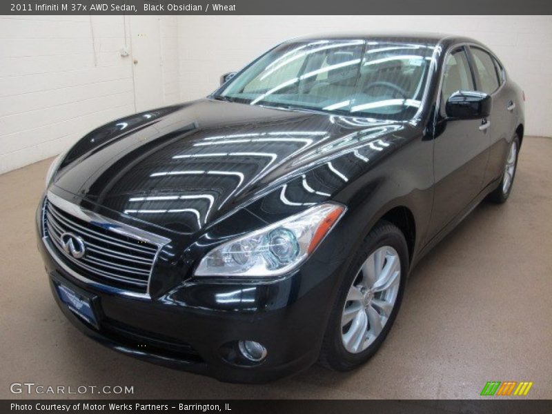 Black Obsidian / Wheat 2011 Infiniti M 37x AWD Sedan