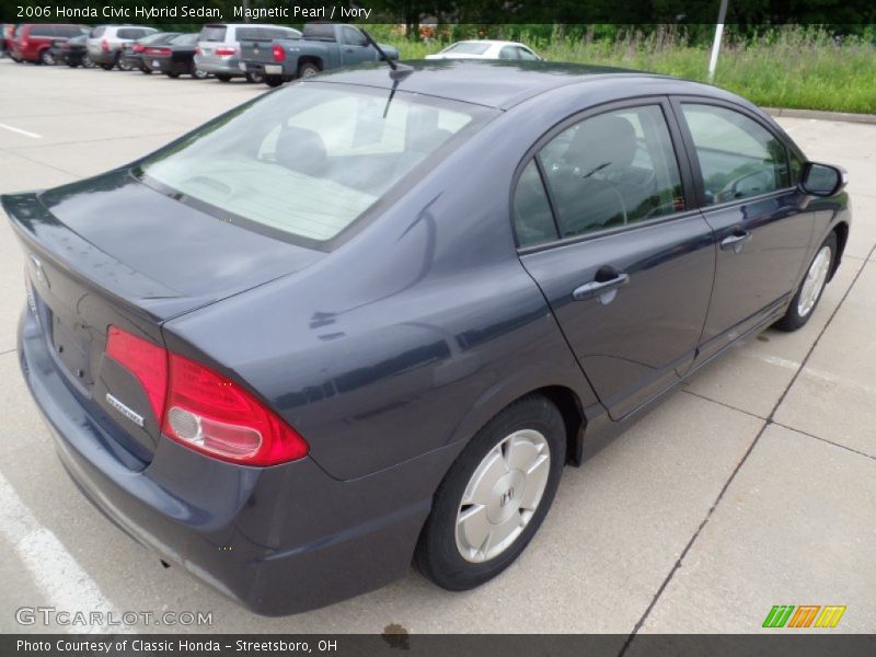 Magnetic Pearl / Ivory 2006 Honda Civic Hybrid Sedan