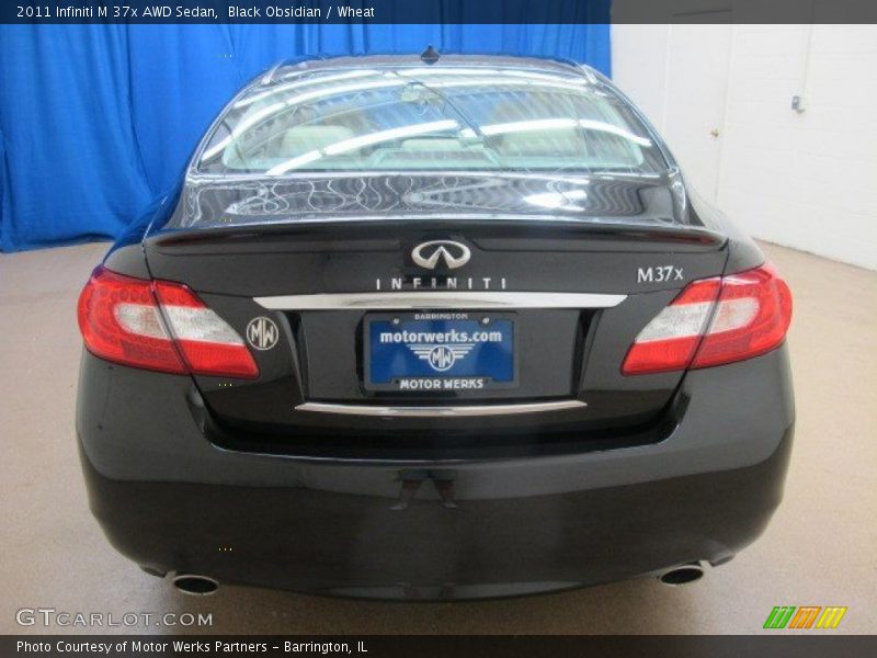 Black Obsidian / Wheat 2011 Infiniti M 37x AWD Sedan